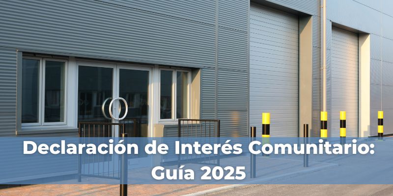 Declaración de interés comunitario